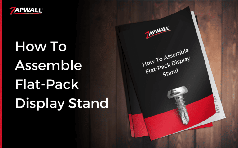 How To Assemble Flat Pack Display Stand